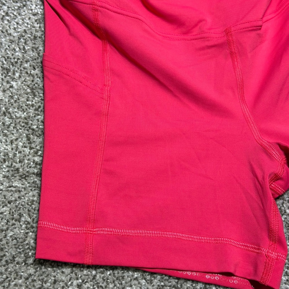 Lululemon Asymmetrical Layered High Rise Tennis Skirt 8 Red Pink W8AIRS Active - Picture 7 of 12